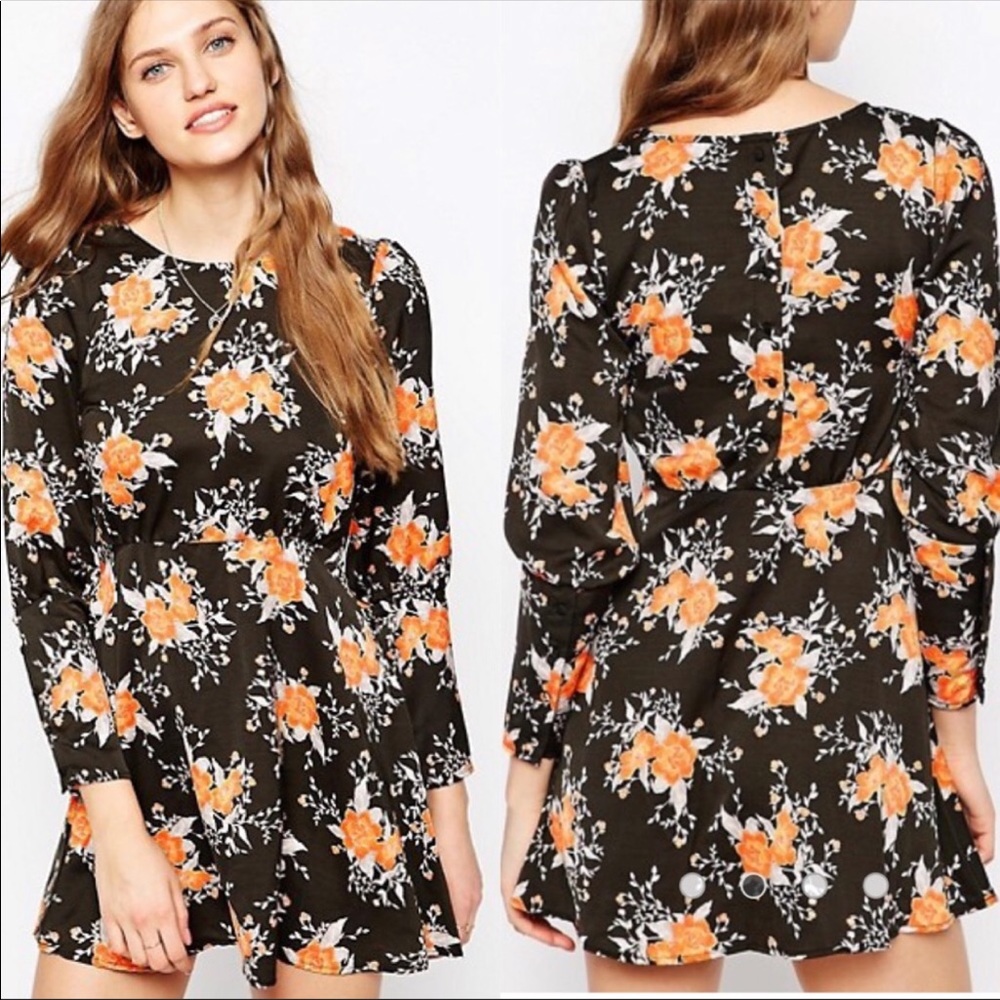 Free People for UO floral dress sz 12